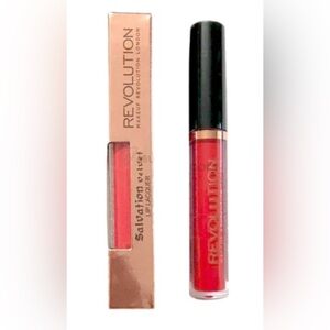 Revolution Salvation Velvet Red Lip Lacquer